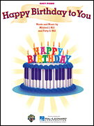 Happy Birthday to You piano sheet music cover